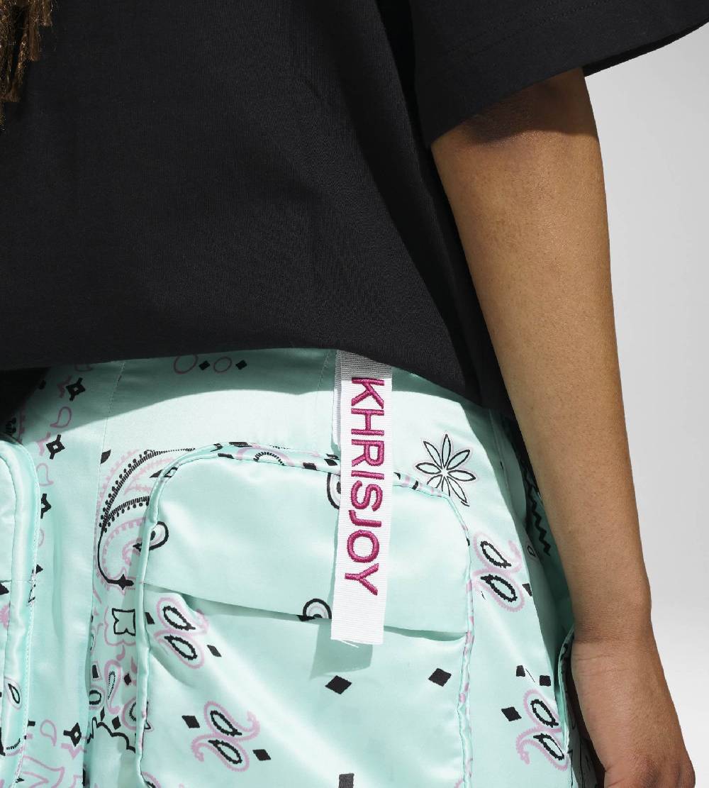 Khrisjoy EYELETS TEE BLACK Vendite Flash