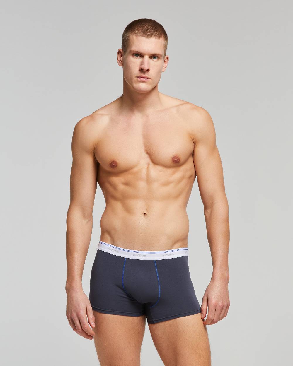 Pompea Boxer cotone con cinturino logato elasticizzato Outlet