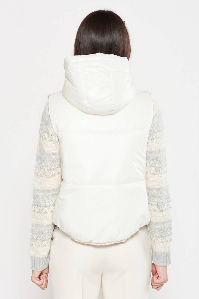 Rrocco Ragni Gilet jacquard imbottito Vendita Calda