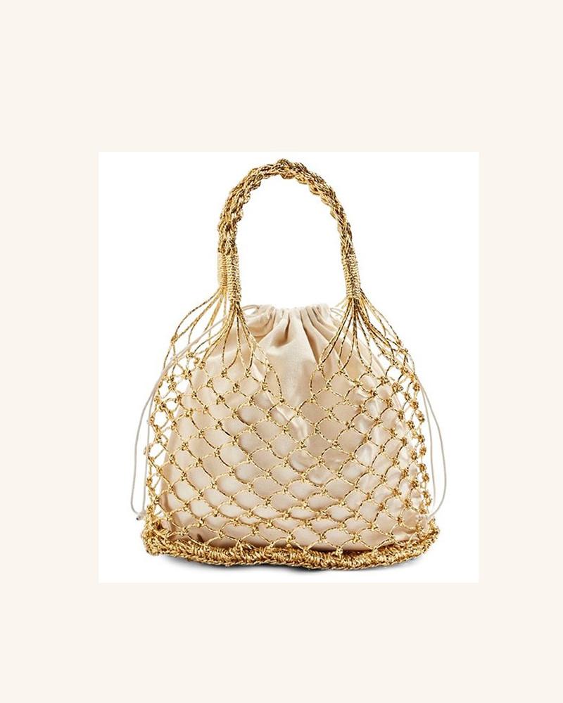 Y'am Capri Helene bag oro In Saldo