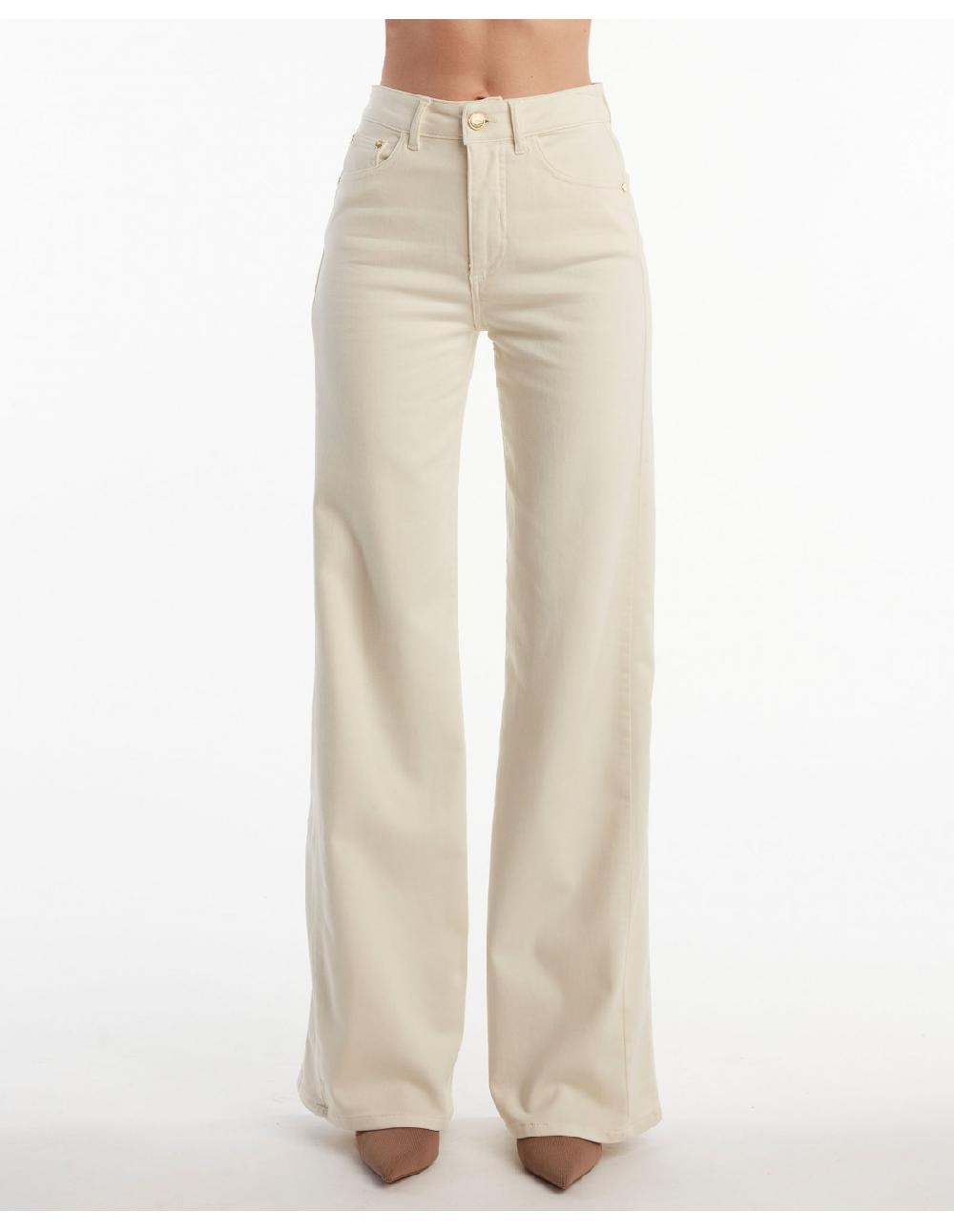 Angelo marani WIDE LEG V.ALTA Saldi Di Fabbrica